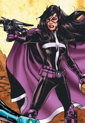 Открытки с Охотницей из комиксов Вселенной ДС скачать бесплатно.