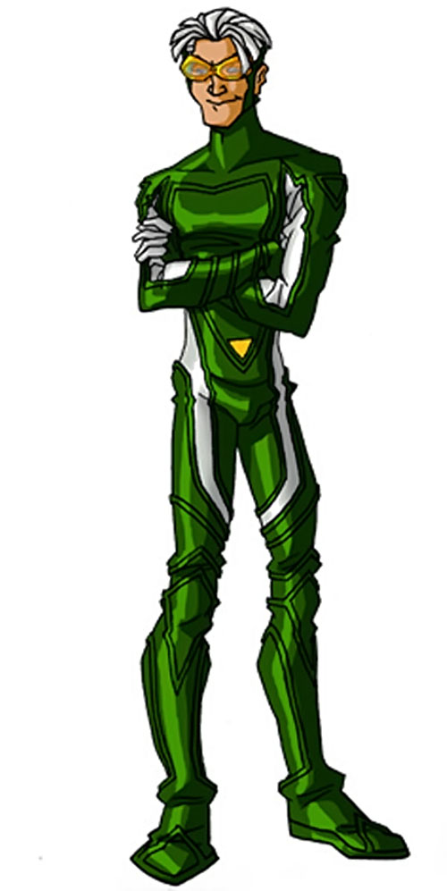 Открытки с супергероем Скоростью из комиксов Вселенной Марвел.