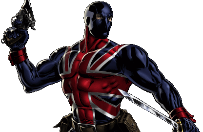 Открытки с Юнионом Джеком 3 из комиксов Вселенной Марвел.     