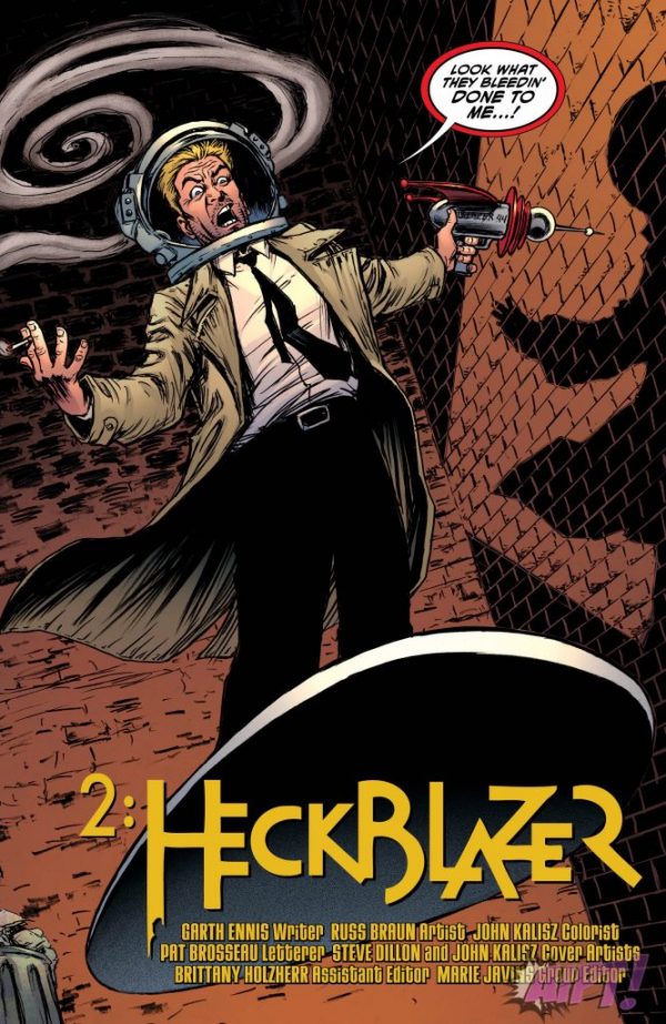 Открытки с Джоном Константином из Вселенной комиксов ДС скачать.