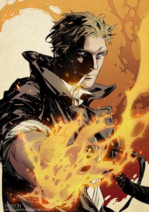 Открытки с Джоном Константином.