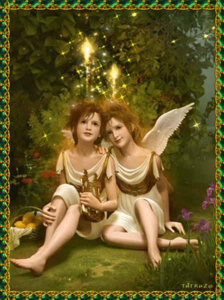 Открытки с ангелами.