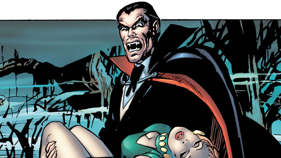 Открытки с Дракулой.