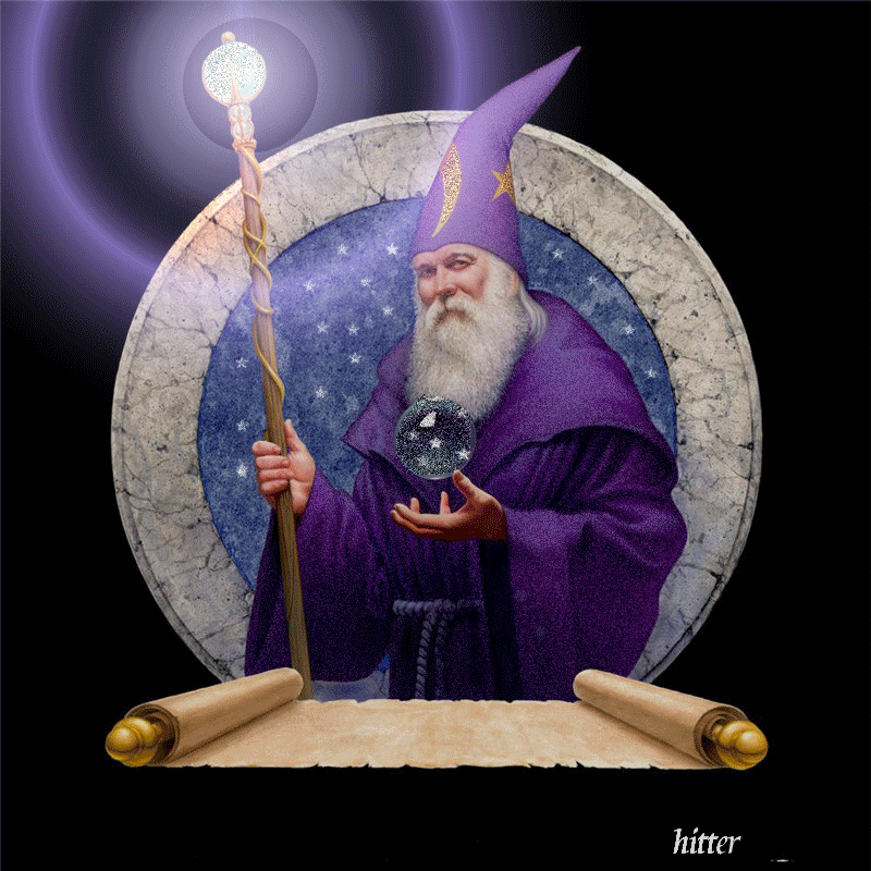 Открытки с волшебниками.