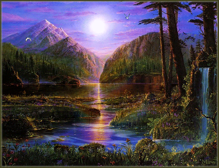 Открытки с красивой природой.