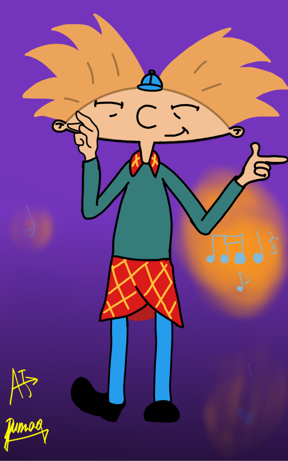 Открытки "Эй, Арнольд!"