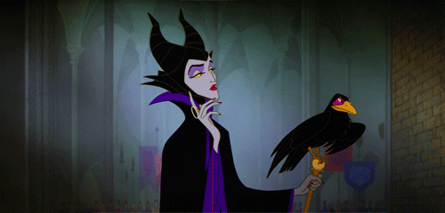 Открытки с Малефисентой.