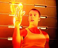 Открытки с Человеком Факелом.