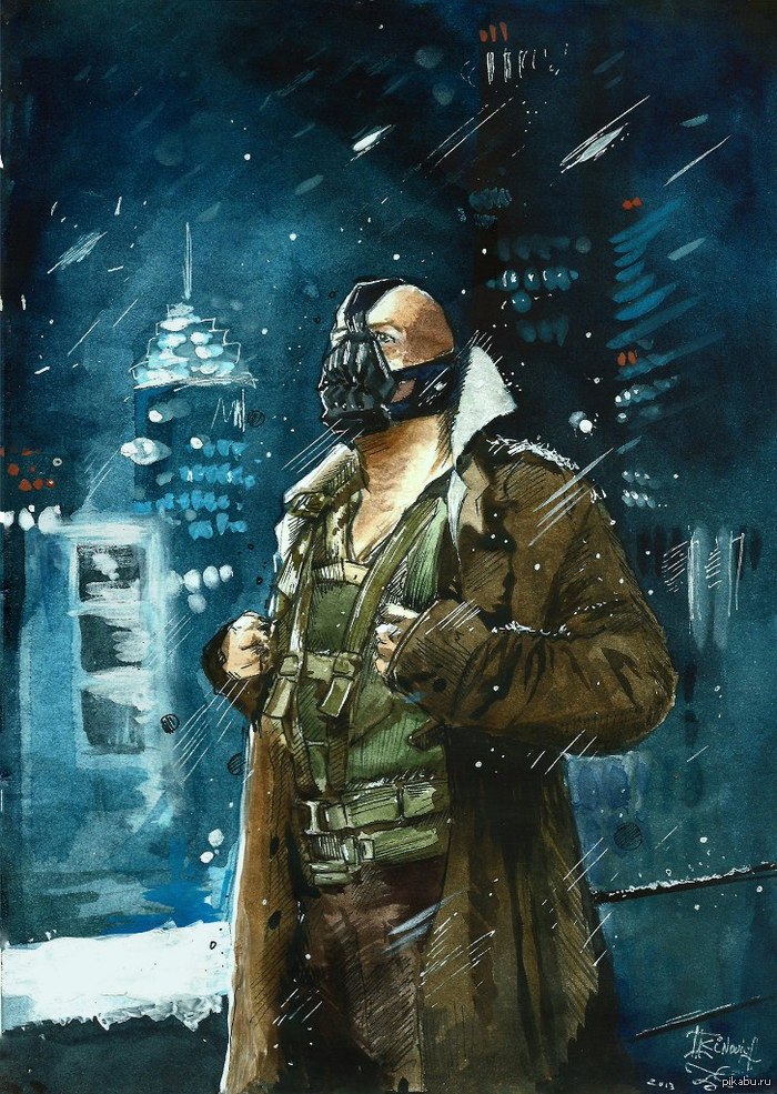 Открытки с Бэйном.