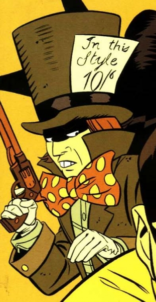 Открытки с Безумным Шляпником.