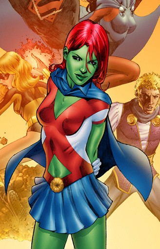 Открытки с Мисс Марсианкой.