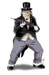 Открытки с Пингвином Открытки с Пингвином из комиксов Вселенной ДС скачать бесплатно.