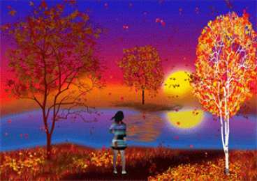 Открытки с листопадом Открытки с листопадом скачать. Открытки с листопадом бесплатно.