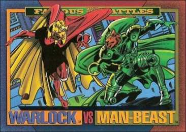 Открытки с Человеком - Зверем Открытки с Человеком - Зверем злодеем и врагом Тора из комиксов.