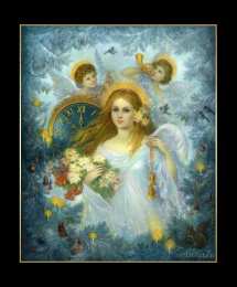 Открытки с ангелами  Открытки с ангелами gif. Скачать бесплатно Открытки с ангелами.