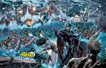 Открытки с Повелителем Океанов Открытки с Повелителем Океанов врагом Аквамэна скачать бесплатно.