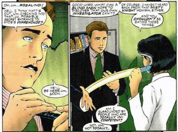 Открытки с Фрэнклином Фогги Нельсоном Открытки с Фрэнклином Фогги Нельсоном из комиксов от Марвел.