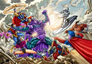 Открытки с Тираном Открытки с Тираном суперзлодеем из комиксов Вселенной Марвел.