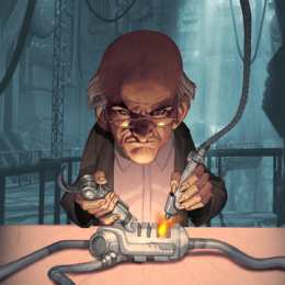 Открытки с Тинкерером Открытки с Тинкерером Финеасом Мэйсоном из комиксов от Марвел.