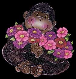 Открытки с обезьянами Открытки с обезьянами gif. Открытки с обезьянами скачать бесплатно.