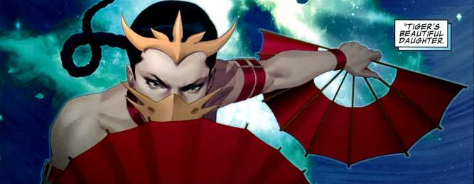 Открытки с Прекрасной Дочерью Тигра Открытки с Прекрасной Дочерью Тигра из комиксов Вселенной Марвел.