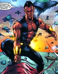 Открытки с Нэмором Открытки с морским супергероем Нэмором из комиксов Марвел.  