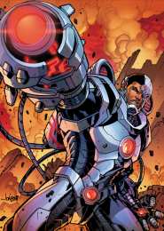 Открытки с Киборгом Открытки с Киборгом из Лиги Справедливости скачать бесплатно.