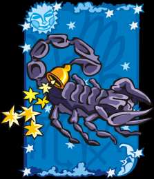 Открытки знак зодиака Скорпион Анимационные Открытки знак зодиака Скорпион. скачать бесплатно.