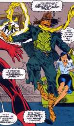 Открытки с Пугалом Открытки с Пугалом злодеем из комиксов про Бетмэна скачать бесплатно.