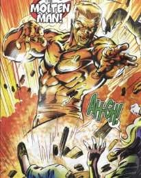 Открытки с Расплавленным Человеком Открытки с Расплавленным Человеком из комиксов Вселенной Марвел.