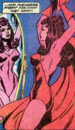 Открытки с Алой Ведьмой Открытки с Алой Ведьмой из комиксов Вселенной Марвел скачать.