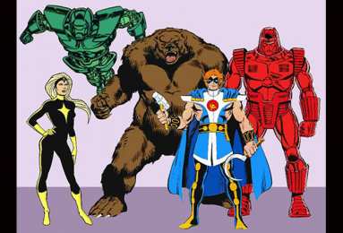 Открытки с Большой Медведицей Открытки с Большой Медведицей из комиксов Вселенной Марвел. 