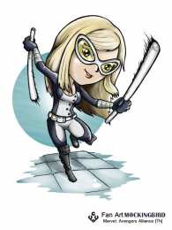 Открытки с Пересмешницей Открытки с Пересмешницей из комиксов Марвел скачать бесплатно.