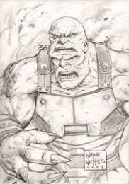 Открытки с Би - Зверем Открытки с Би - Зверем суперзлодеем из комиксов серии марвел.