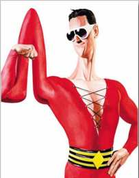 Открытки с Пластичным Человеком Открытки с Пластичным Человеком по комиксам от ДС скачать бесплатно.