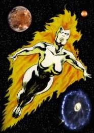 Открытки с Новой Открытки с Новой Френки Рэй из комиксов Вселенной Марвел.   