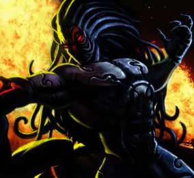 Открытки с Блэкхартом Открытки с Блэкхартом суперзлодеем из комиксов Вселенной Марвел.