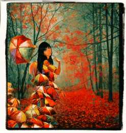 Открытки с осенним лесом Открытки с осенним лесом скачать. Открытки с осенним лесом бесплатно.