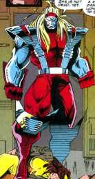 Открытки с Красным Омегой Открытки с Красным Омегой врагом Росомахи из комиксов Марвел.