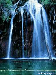 Открытки с водопадами  Открытки с водопадами скачать бесплатно. Открытки с водопадами gif.