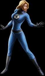 Открытки с Женщиной Невидимкой Открытки с Женщиной Невидимкой из Фантастической Четверки Марвел.