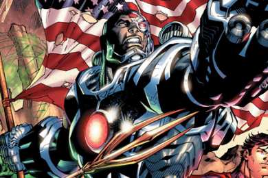 Открытки с Киборгом Открытки с Киборгом из Лиги Справедливости скачать бесплатно.