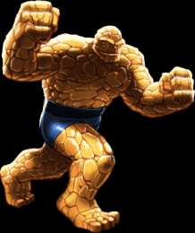 Открытки с Существом Открытки с Существом из Фантастической Четверки Вселенной Марвел.