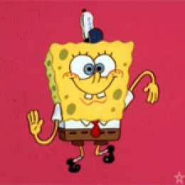 Открытки с Губкой Бобом Открытки с Губкой Бобом прикольные. Открытки с Губкой Бобом скачать.