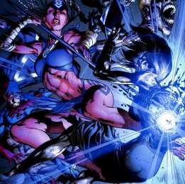 Открытки с Индиго Открытки с Индиго из комиксов Вселенной ДС скачать бесплатно.