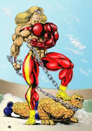 Открытки с Тундрой Открытки с Тундрой персонажем комиксов из Вселенной Марвел. 