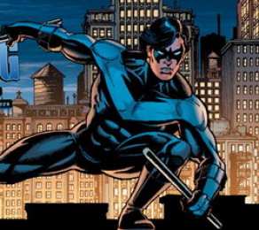 Открытки с Ночекрылым Открытки с Ночекрылым по комиксам ДС скачать бесплатно для детей.