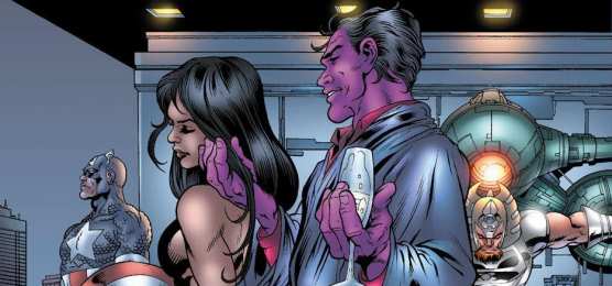 Открытки с Пурпурным Человеком Открытки с Пурпурным Человеком злодеем из комиксов Марвел.  