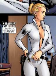 Открытки с Шерон Картер Открытки с Шерон Картер агентом номер 13 из комиксов Марвел.