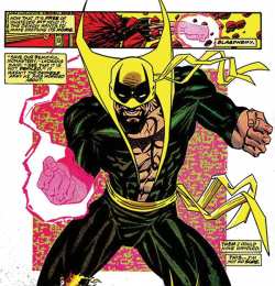 Открытки с Железным Кулаком Открытки с Железным Кулаком Денни Рэндом из комиксов Марвел.